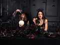Halloween Headband with bats