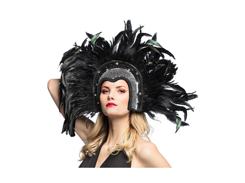 Nakrycie głowy Showgirl z piórami