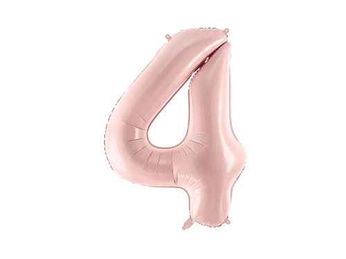 Number 4 Pink Foil Balloon - 72 cm - 1 pc