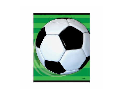 Birthday Football gift bags - 8 pcs.