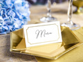 Business cards for table Frame - 9,5 x 5,5 cm - 10 pcs.