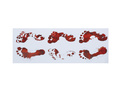 Halloween foot stickers