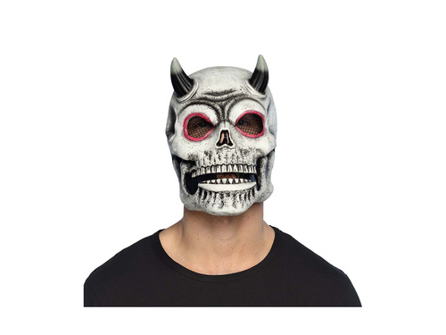 Maska lateksowa Czaszka diabła