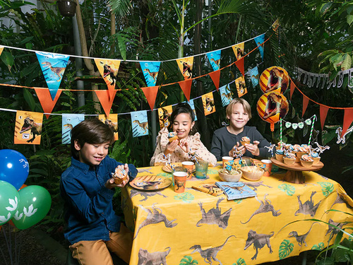 Dinosaurs Paper Plates - 23 cm - 8 pcs