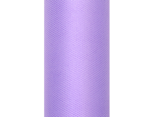 Smooth purple tulle - 30 cm x 9 meters - 1 piece.
