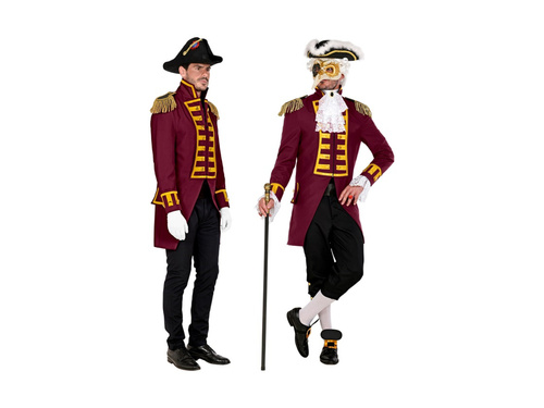 Strój paradny bordowy