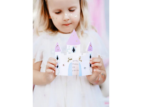 Castle Invitation - 6 pcs