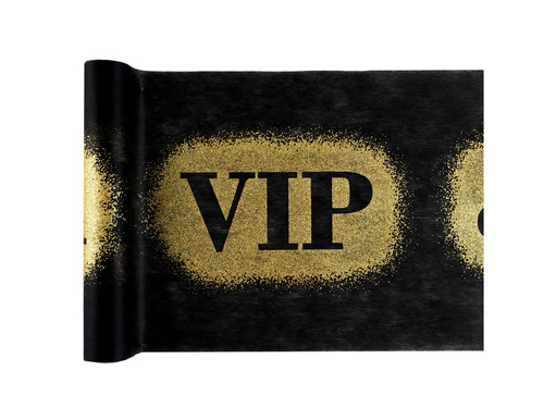 VIP glitter birthday runner - 30 cm x 3 m - 1 pc.