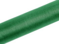 Organza plain emerald green - 16 cm x 9 meters