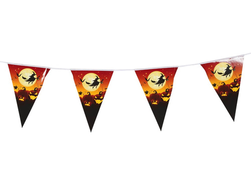 Halloween flag banner -  m - 1 pc