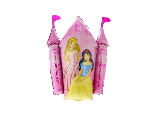 Princess foil stick balloon - 29 cm - 1 pc