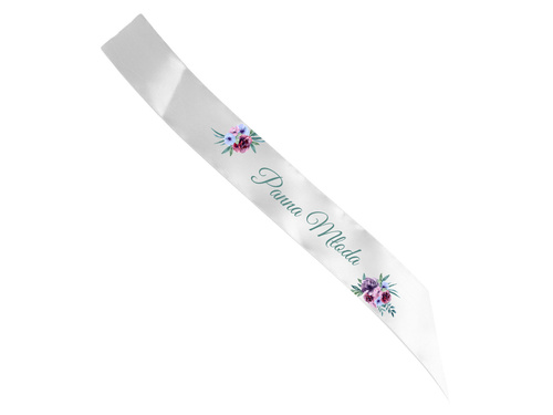 Sash for bachelorette party Bride - 140 cm - 1 pc.