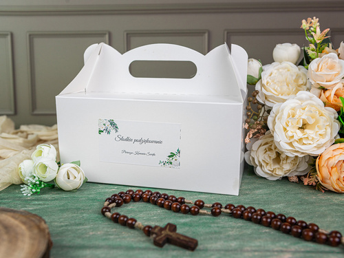 Wedding cake labels, 30 pcs