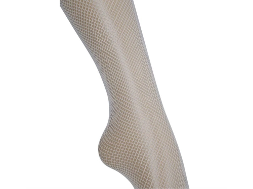 Small white fishnet tights