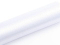 Organza plain white - 16 cm x 9 meters