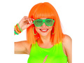 Shutter neon green glasses - 1 pc