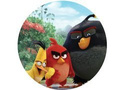 Dekoracyjny opłatek tortowy Angry Birds - 20 cm