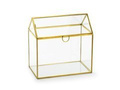 Glass box for envelopes with wishes, gifts - 1 pc.