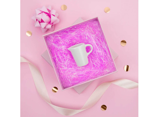 Iridescent dark pink gift filler - 30 g