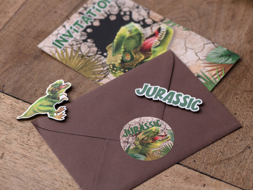 Dinosaurs stickers - 16 pcs.