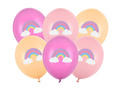 Balloons Rainbow - 30 cm - 6 pcs