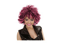 Czarno-różowa peruka Steamy