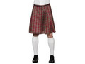 Szkocki kilt czerwony