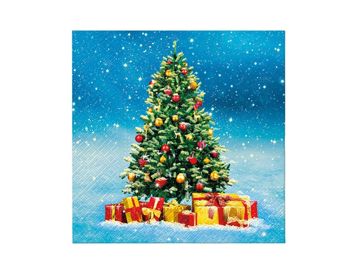 Serwetki bożonarodzeniowe Choinka - 33 cm - 20 szt.