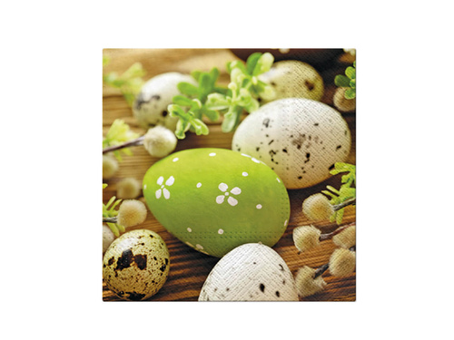 Easter Eggs and bases napkins - 33 cm - 20 pcs.