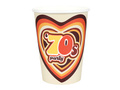 70's party paper cups - 270 ml - 10 pcs.