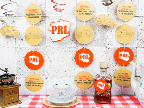 PRL birthday hanging decoration