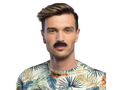 Self-adhesive moustache mix of patterns - 6 pcs