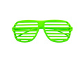 Shutter neon green glasses - 1 pc
