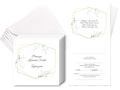 Comunion invitation card & envelope - 1 pc