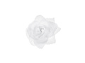 White roses for sticking on the car - 9 cm - 24 pcs.