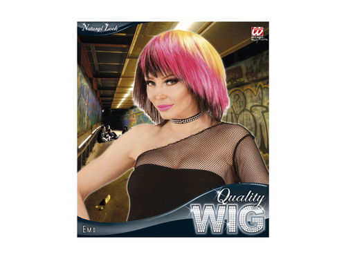 Peruka dziewczyna Rock Emo