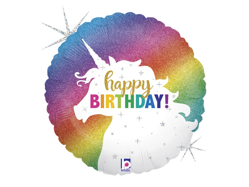 Unicorn Foil Balloon 46 cm - 1 pc