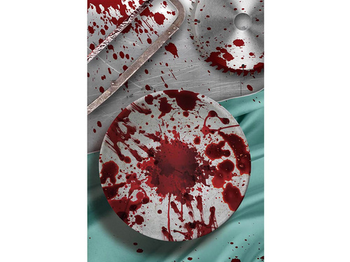 Zakrwawiona miseczka na Halloween - 27 cm - 1 szt.