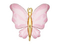 Pink Butterfly foil balloon - 69 x 69 cm - 1 pc.