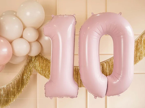 Number 0 Pink Foil Balloon - 72 cm - 1 pc
