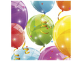 Birthday napkins Shiny Balloons - 33 cm - 20 pcs.