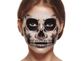 Samoprzylepne naklejki na twarz Szkielet