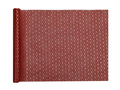 Decoration table runner with gold pattern - maroon - 45 cm x 3 m - 1 pcs.