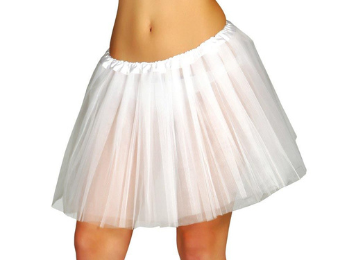 Woman Tutu Skirt White - 1 pc