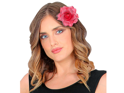 Pink hair clip - 1 pc