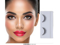 Party eyelashes, black, 1 packet