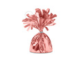 Foil weight for helium-filled balloons - pink gold - 145 g