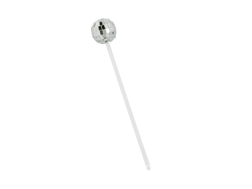 Mieszadełka koktajlowe Kula Disco - 20 cm - 6 szt.