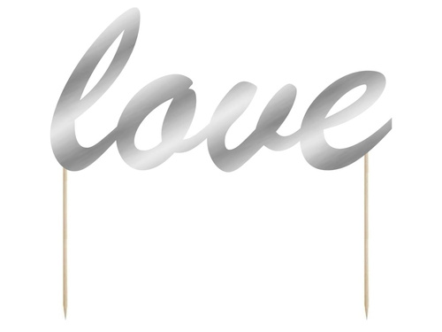 Love cake topper - 15 cm