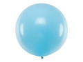 Giant balloon 1 m in diameter - pastel blue.